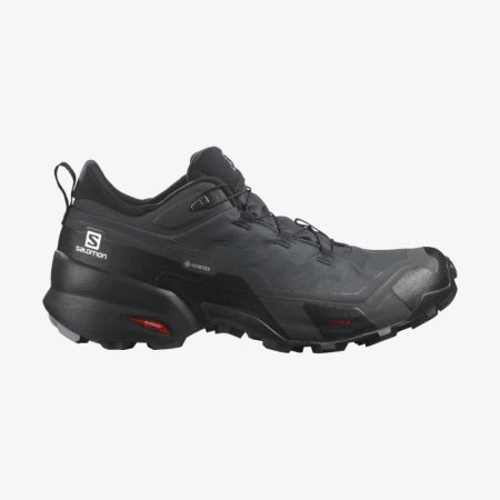 Zapatillas Trekking Salomon CROSS HIKE GORE-TEX Hombre Negras (ES-PYLG)